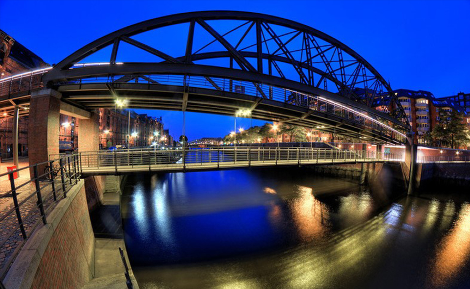 Kibbelstegbrücke Hamburg